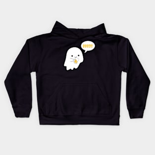 BOOze- a funny ghost drinking beer/alcohol design Kids Hoodie